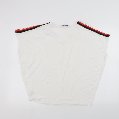 F&F Womens White   Basic T-Shirt Size M