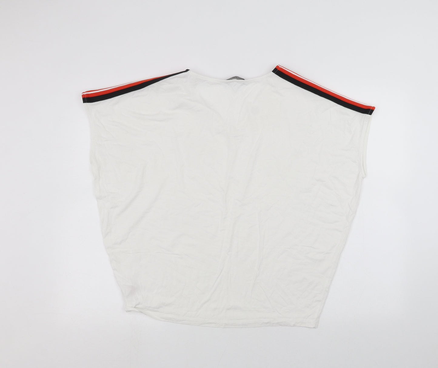 F&F Womens White   Basic T-Shirt Size M