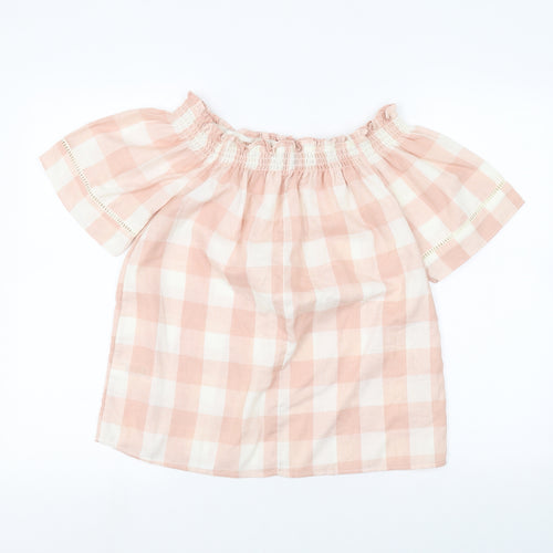 Papaya Womens Pink   Basic Blouse Size 10