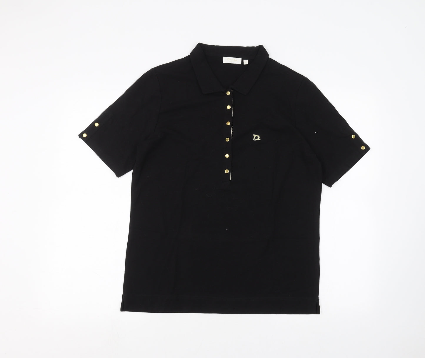 Daily Mens Black    Polo Size XL
