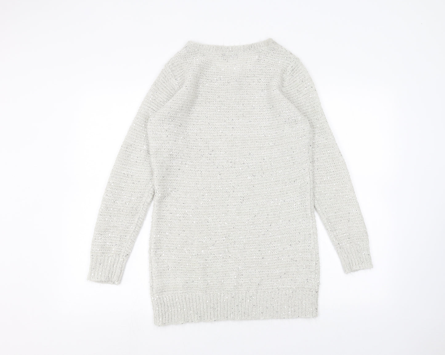 F&F Womens Grey   Pullover Jumper Size 10