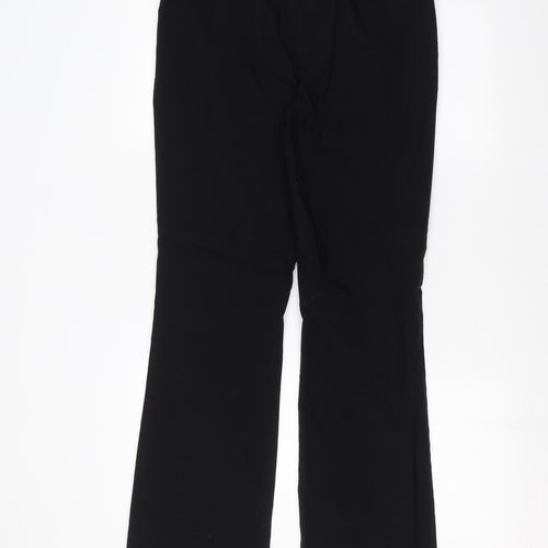 Papaya Womens Black   Trousers  Size 14 L30 in