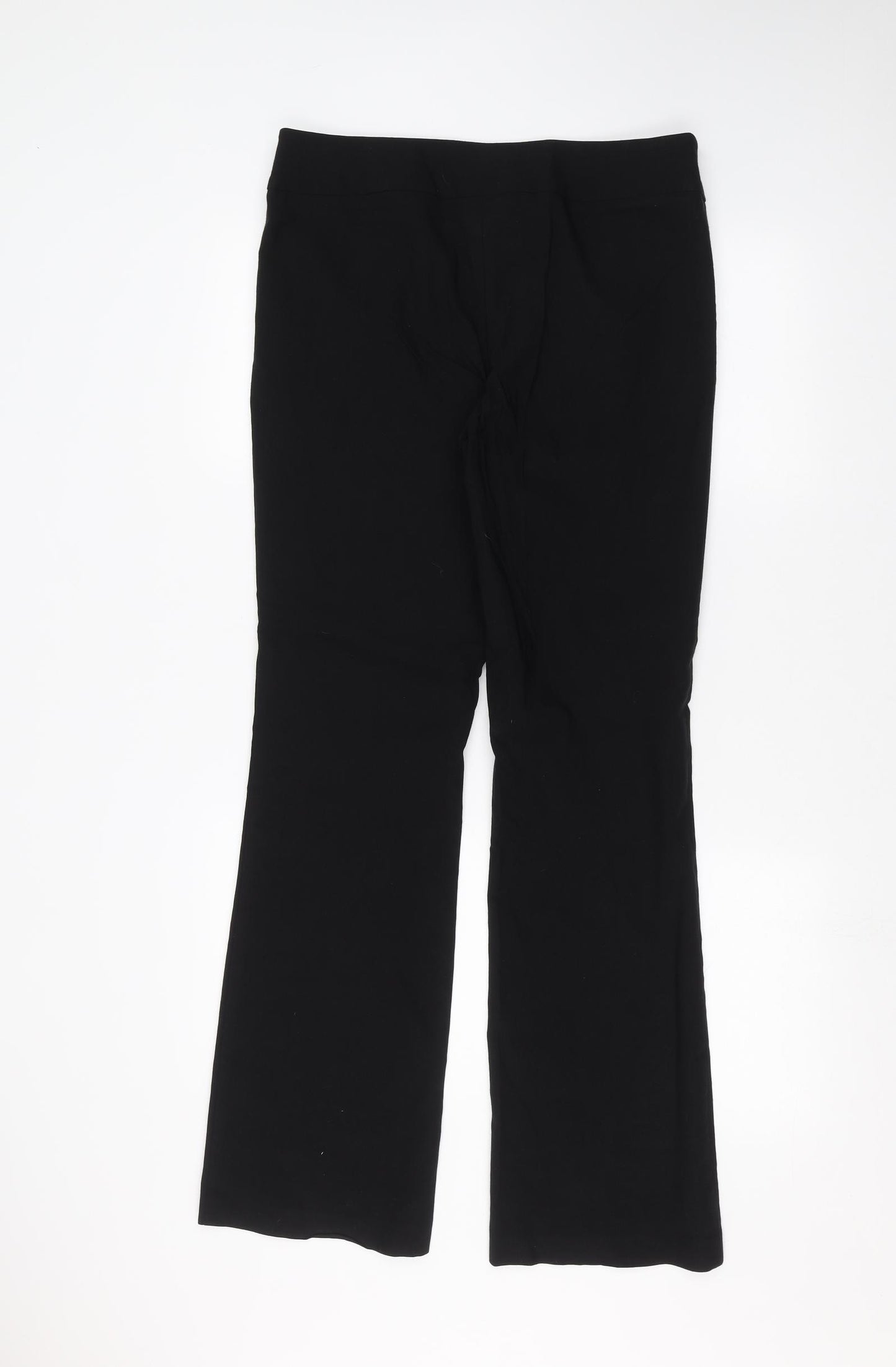 Papaya Womens Black   Trousers  Size 14 L30 in