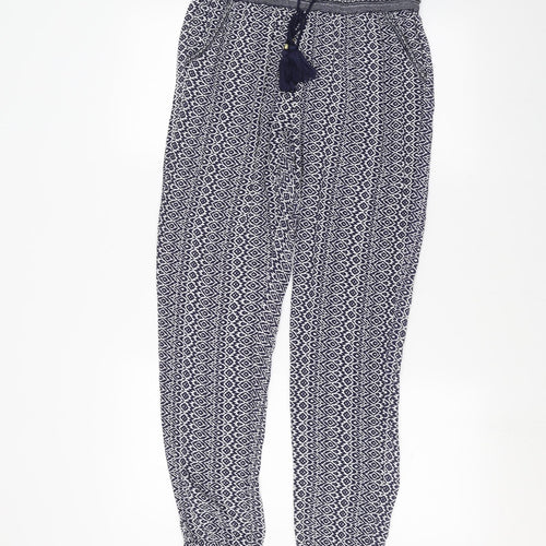 F&F Womens Blue   Trousers  Size 6 L27 in