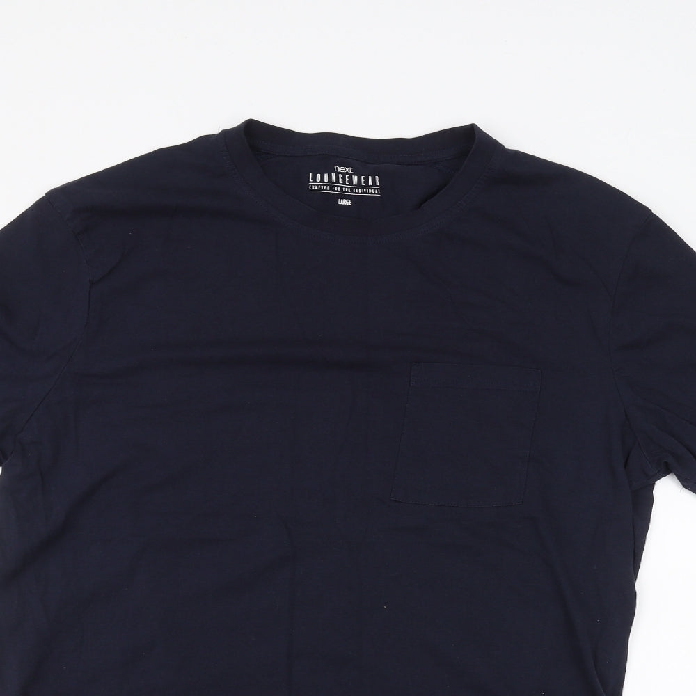 NEXT Mens Blue    T-Shirt Size L