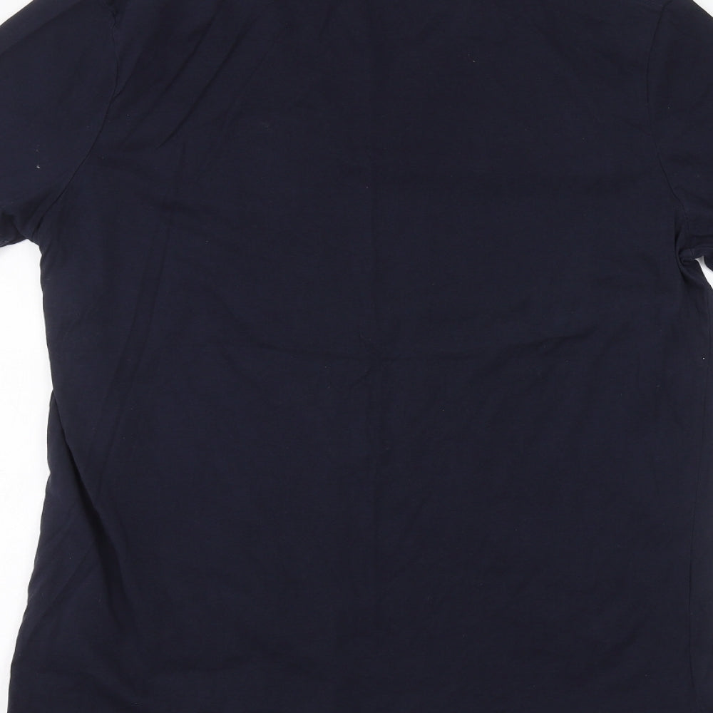 NEXT Mens Blue    T-Shirt Size L