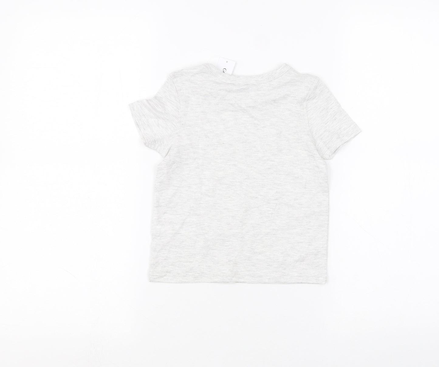 George Baby Grey   Basic T-Shirt Size 18-24 Months