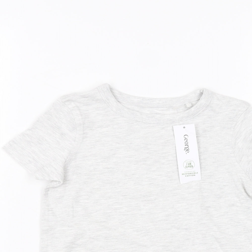 George Baby Grey   Basic T-Shirt Size 18-24 Months