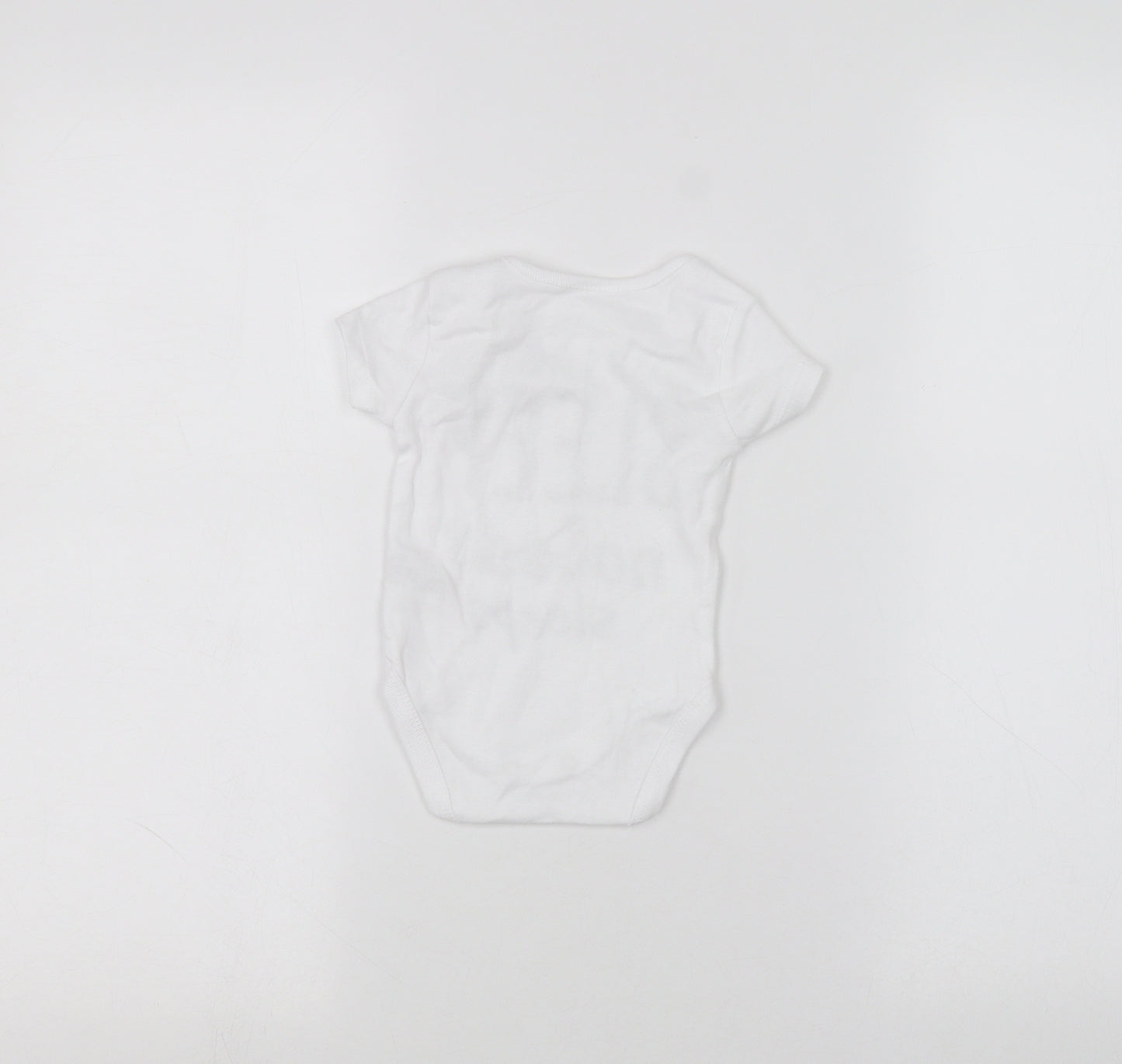 PEP&CO Baby White   Basic T-Shirt Size 0-3 Months