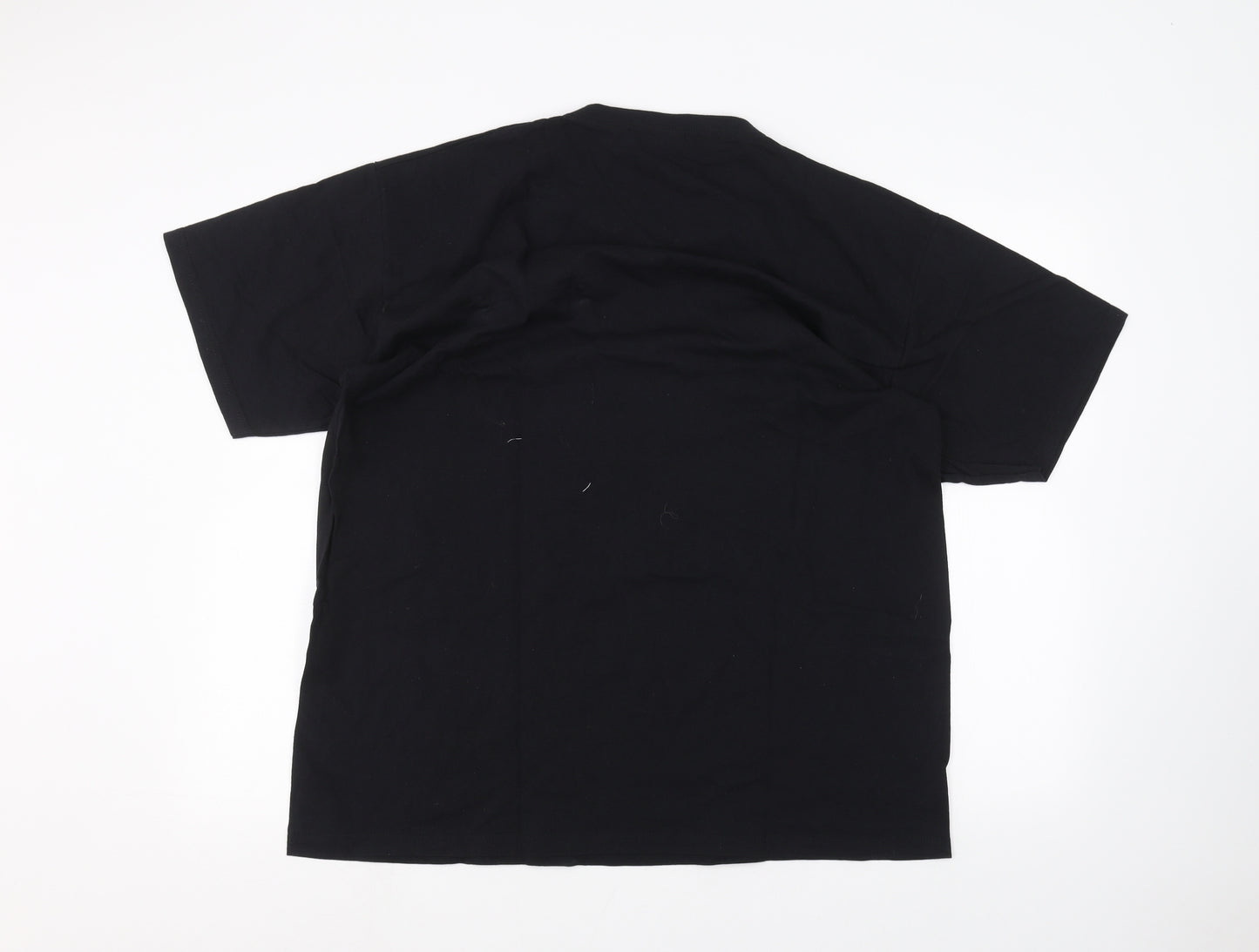 Fruit of the Loom Womens Black   Basic T-Shirt Size 2XL