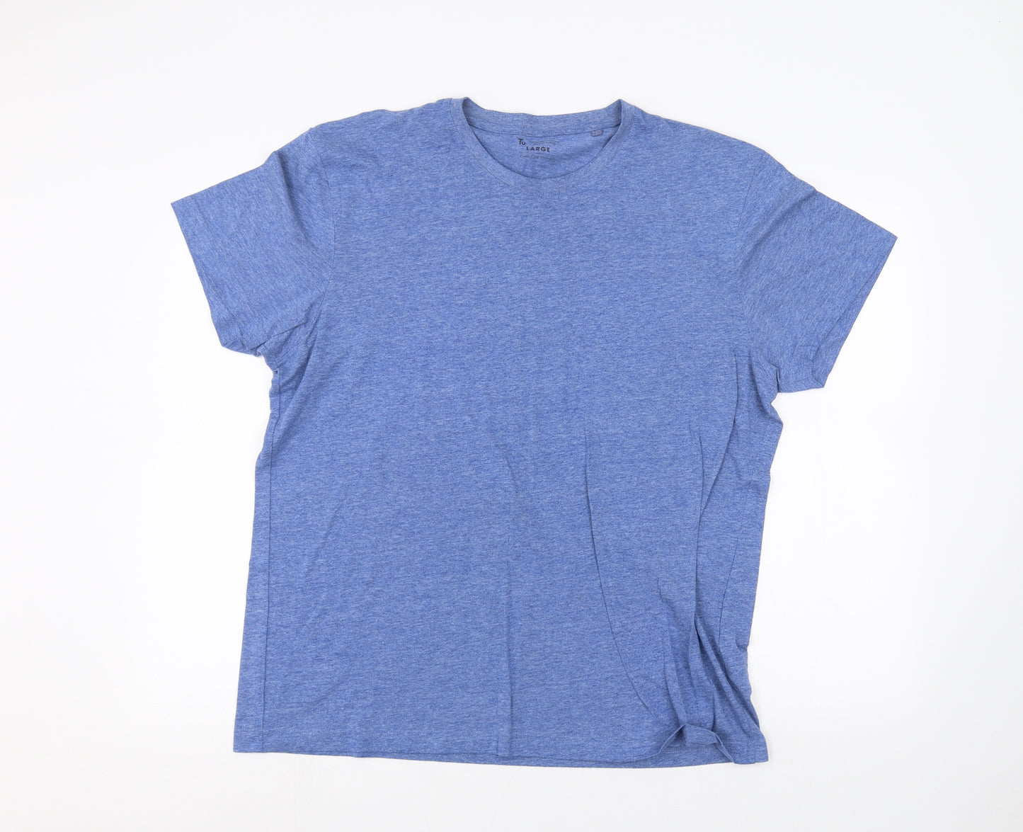 TU Mens Blue    T-Shirt Size L