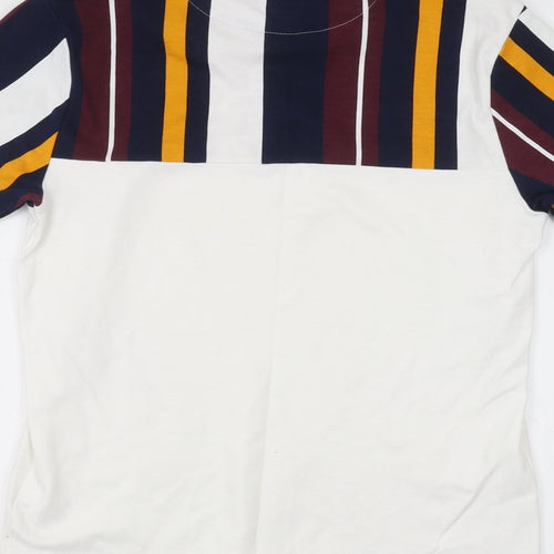 River Island Womens White   Basic T-Shirt Size S