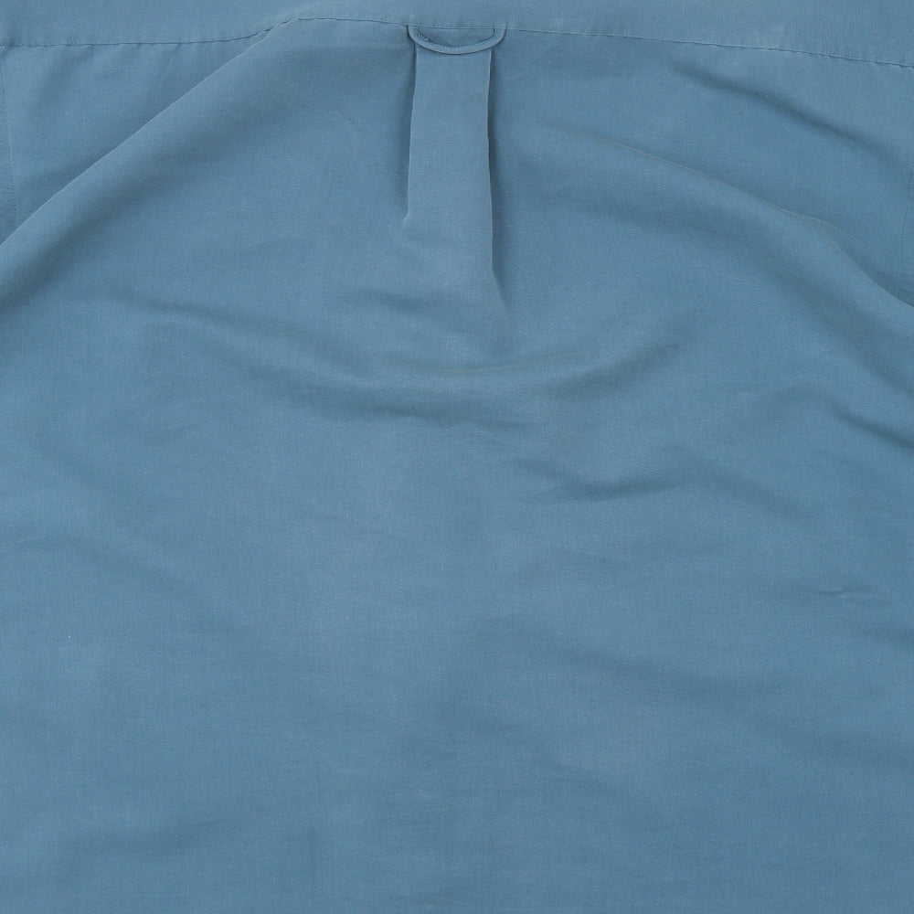 BHS Mens Blue    Dress Shirt Size L