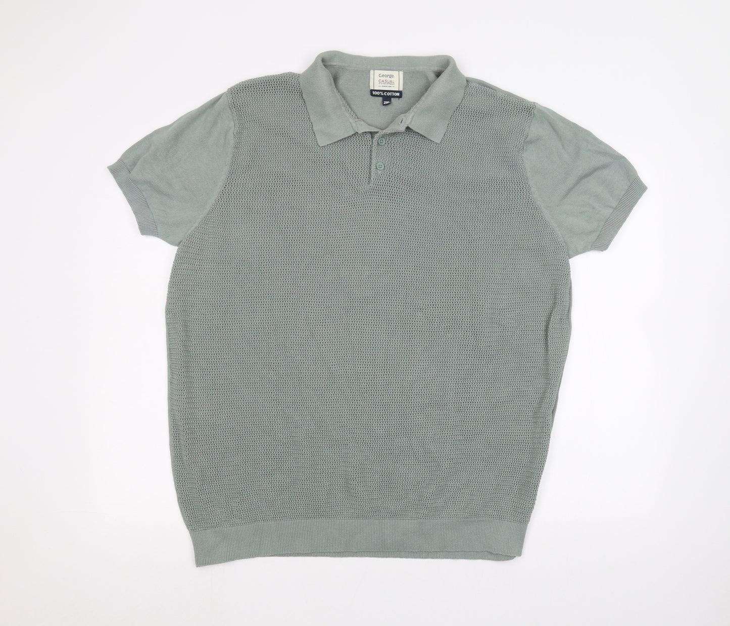 George Mens Green    Polo Size 2XL