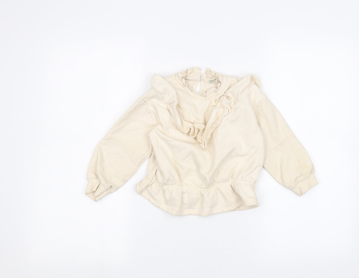 River Island Girls Beige   Pullover Jumper Size 3-4 Years