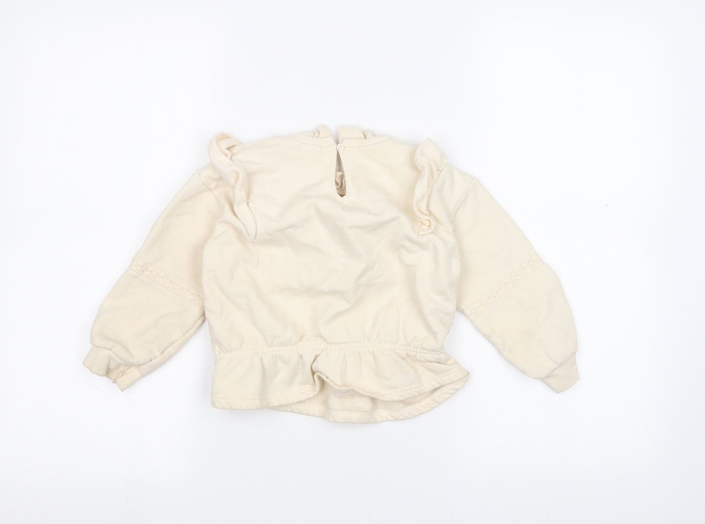 River Island Girls Beige   Pullover Jumper Size 3-4 Years