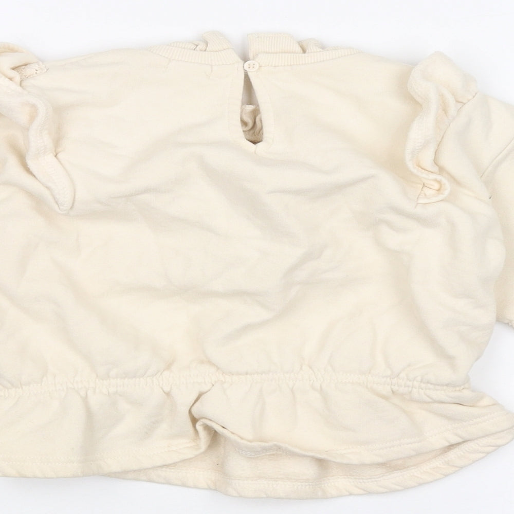 River Island Girls Beige   Pullover Jumper Size 3-4 Years