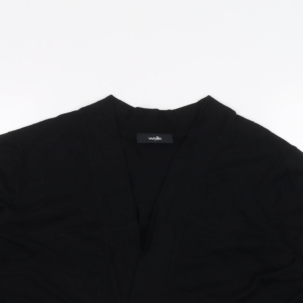 Wallis Womens Black   Cardigan Jumper Size L
