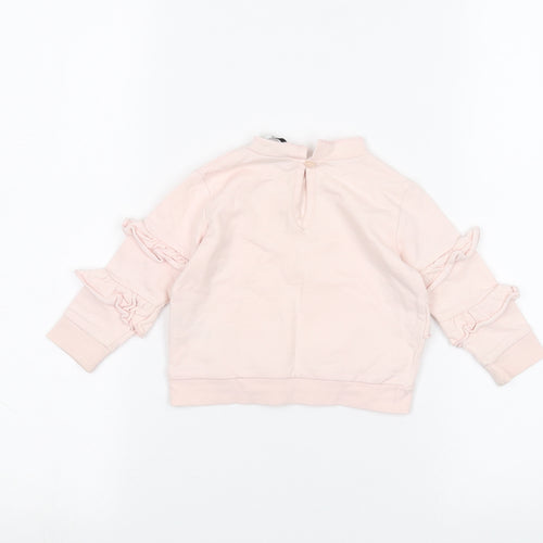 Very  Pink   Pullover Jumper Size 6-9 Months