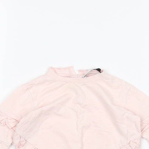 Very  Pink   Pullover Jumper Size 6-9 Months