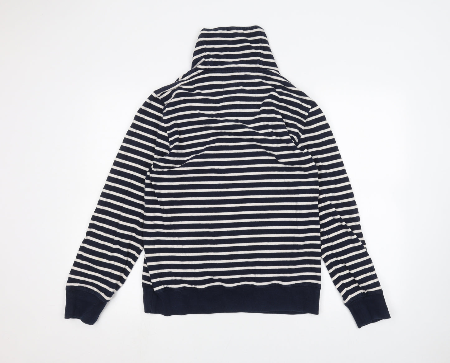 Jasper Conran Womens Blue Striped  Pullover Jumper Size S