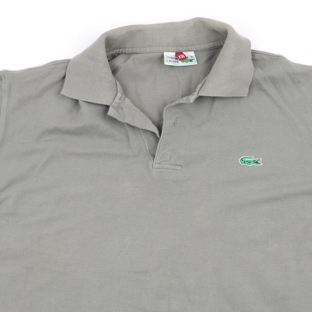 Chemise Lacoste Mens Green    Polo Size 2XL