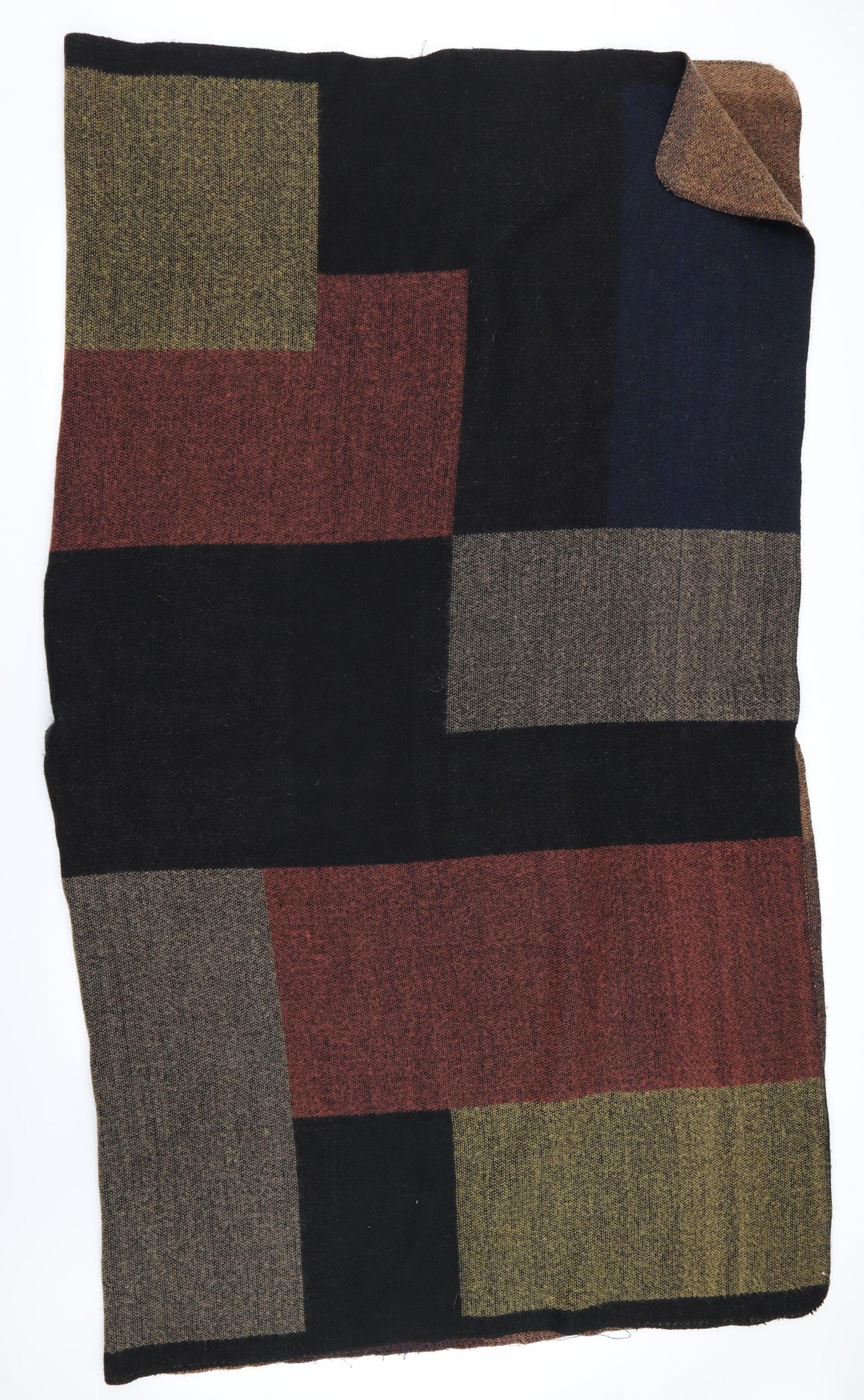 Miss Selfridge Womens Multicoloured Check  Overcoat Poncho One Size  - Shaw