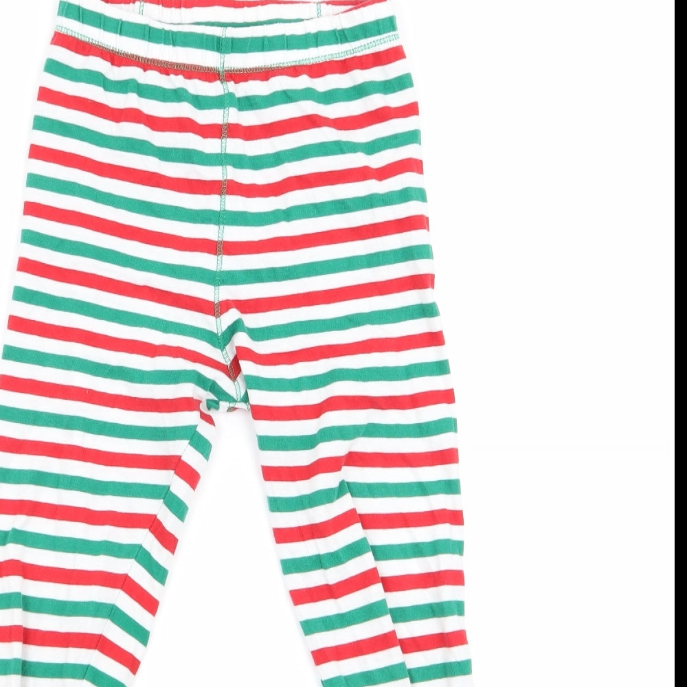 TU Boys Multicoloured Striped   Pyjama Pants Size 6-7 Years  - Elastic waist