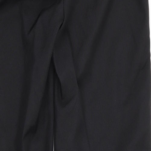 SMITHYS Womens Black Geometric  Bloomer Trousers Size S L27 in