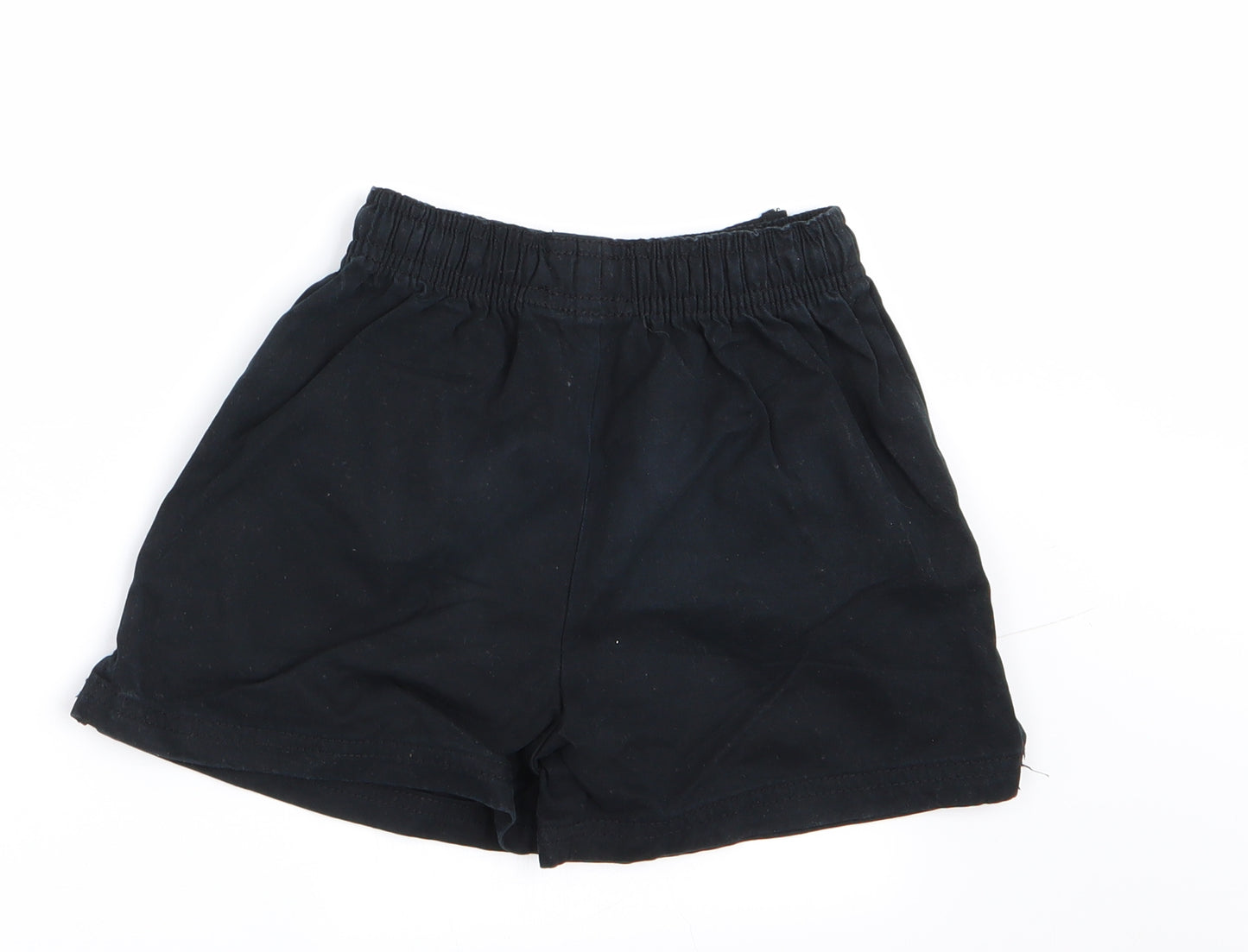 Marks and Spencer Boys Black   Chino Shorts Size 4-5 Years