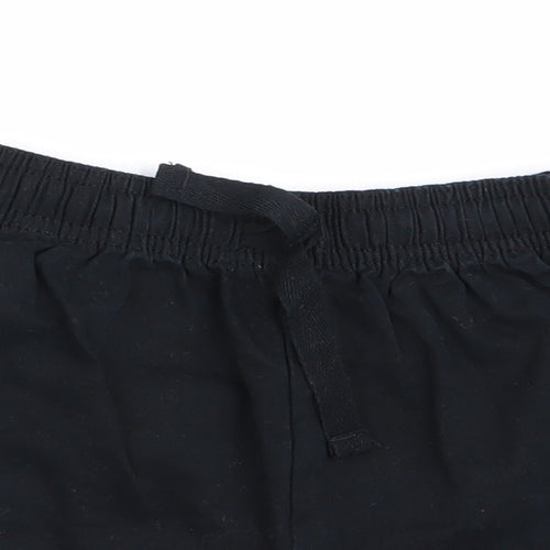 Marks and Spencer Boys Black   Chino Shorts Size 4-5 Years