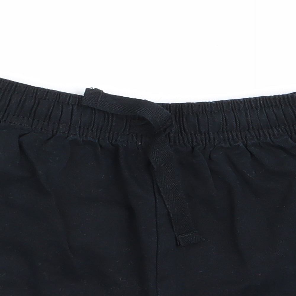 Marks and Spencer Boys Black   Chino Shorts Size 4-5 Years