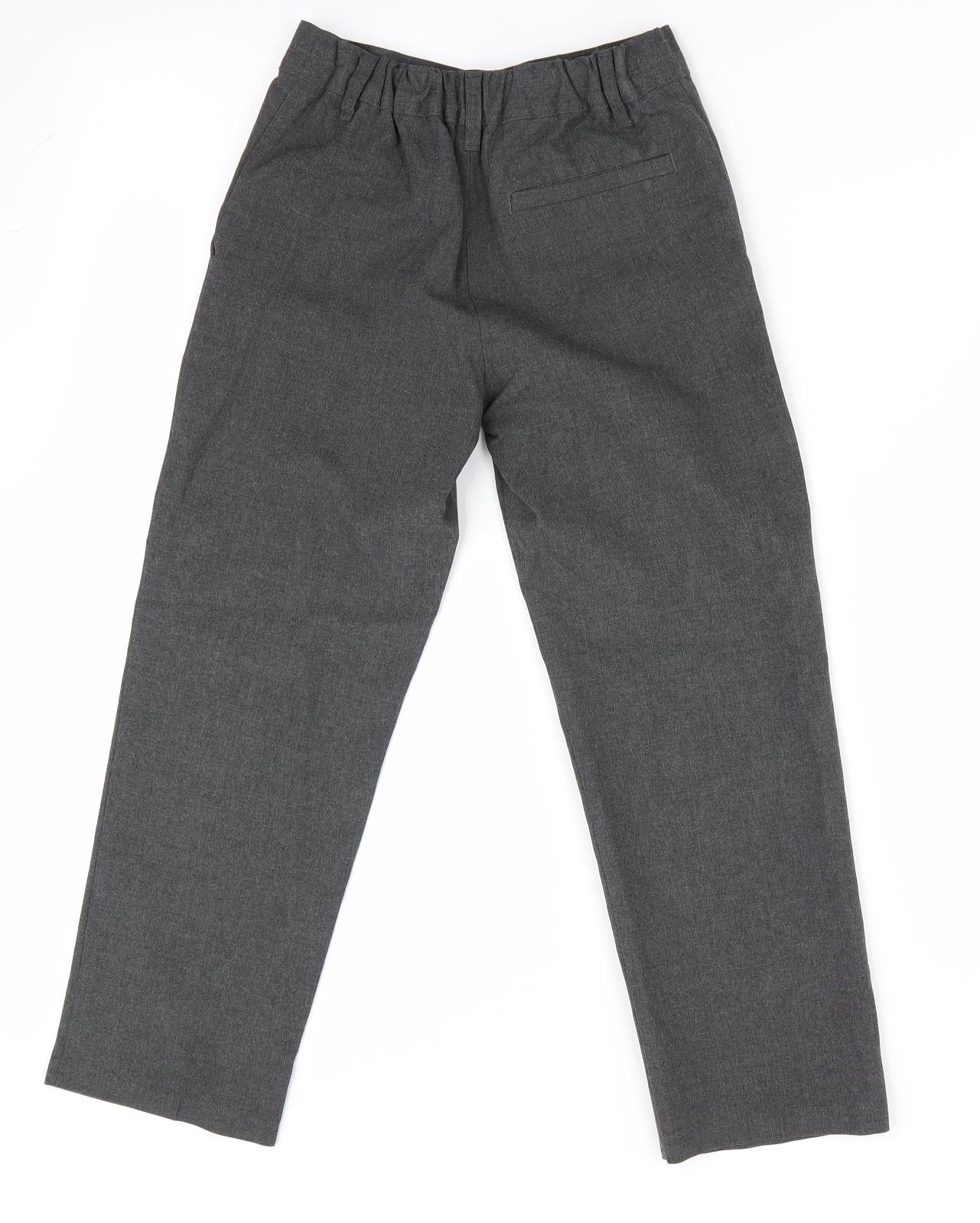 Marks and Spencer Boys Grey   Dress Pants Trousers Size 7-8 Years