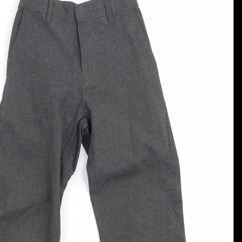 Marks and Spencer Boys Grey   Dress Pants Trousers Size 7-8 Years