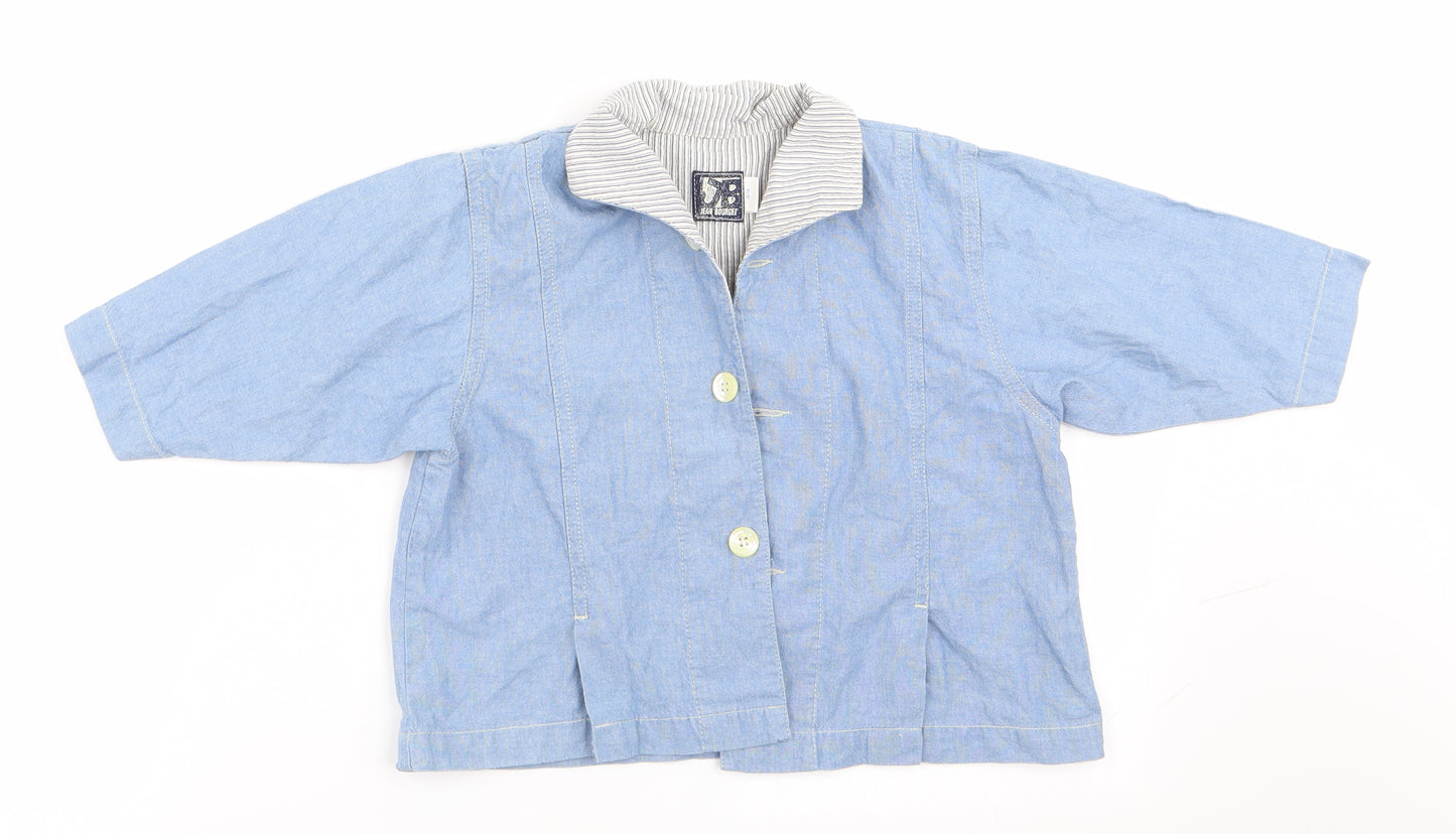 Jean Bourget Boys Blue   Jacket Coatigan Size 2-3 Years  - PACK AWAY