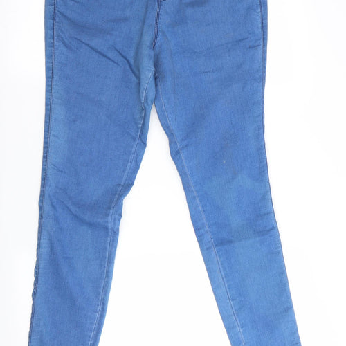 Denim Co Womens Blue   Jegging Trousers Size 12 L29 in