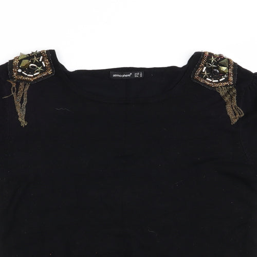 Atmosphere Womens Black   Pullover Jumper Size 12