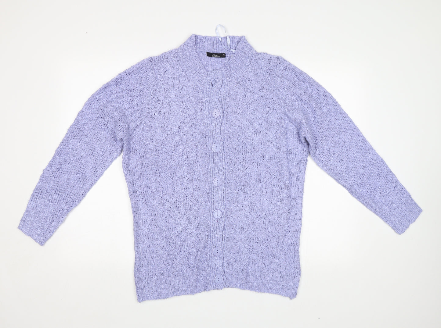 BM Womens Purple   Cardigan Jumper Size M