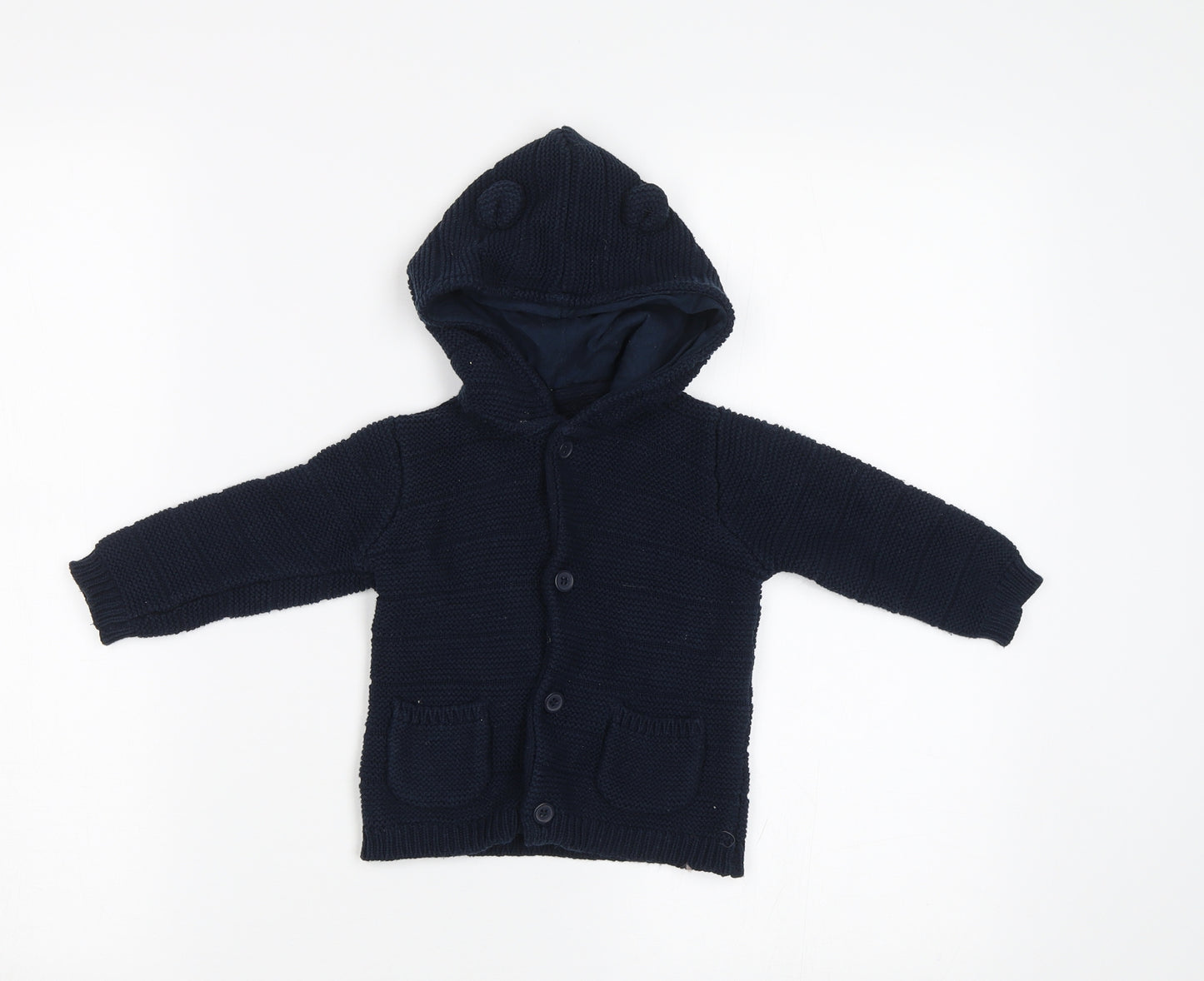 George Baby Blue   Cardigan Jumper Size 6-9 Months