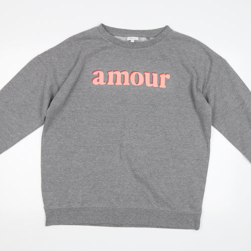 NEXT Womens Grey   Pullover Sweatshirt Size 16