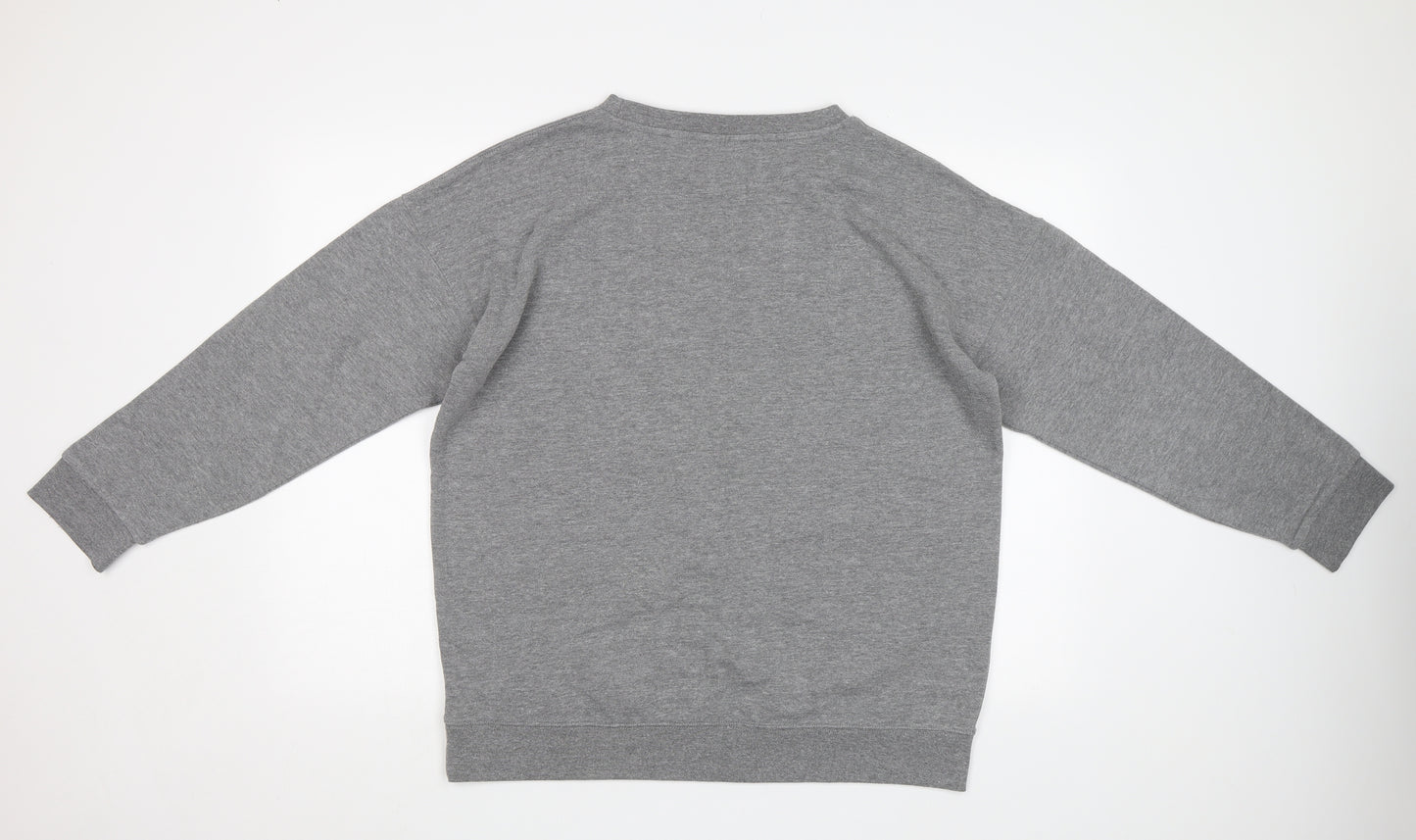 NEXT Womens Grey   Pullover Sweatshirt Size 16