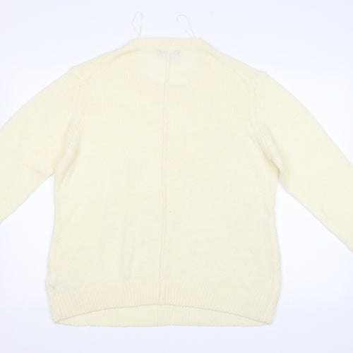 New Look Womens Ivory   Pullover Jumper Size 18