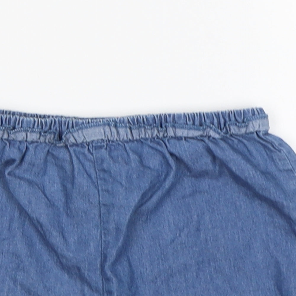NEXT Baby Blue   Cropped Trousers Size 3-6 Months