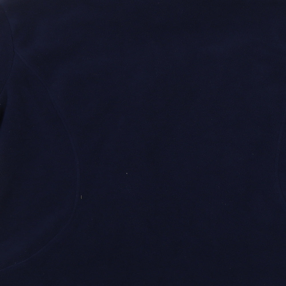 M&S Womens Blue   Full Zip Sweatshirt Size 14
