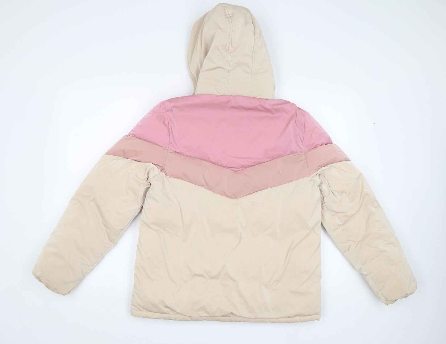 George Girls Pink   Puffer Jacket Jacket Size 13-14 Years