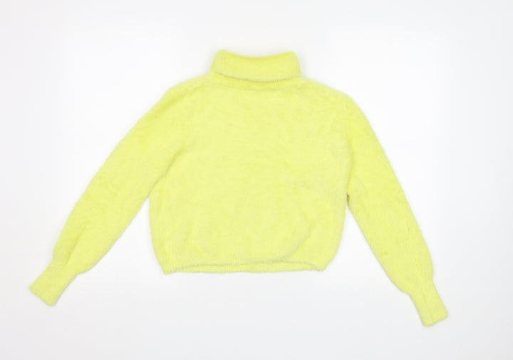 River Island Womens Yellow   Pullover Jumper Size 10