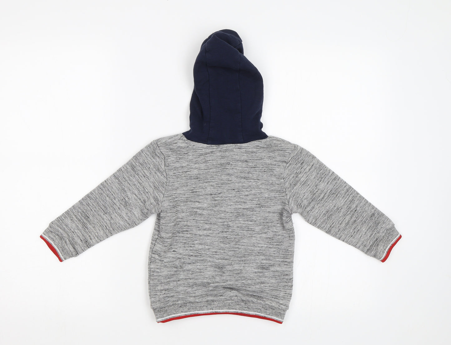 Matalan Boys Grey   Pullover Hoodie Size 3-4 Years