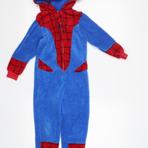 Primark Boys Blue Solid   Bodysuit Size 6-7 Years  - Spider Man