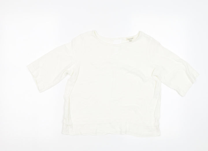 River Island Womens White   Basic Blouse Size 12