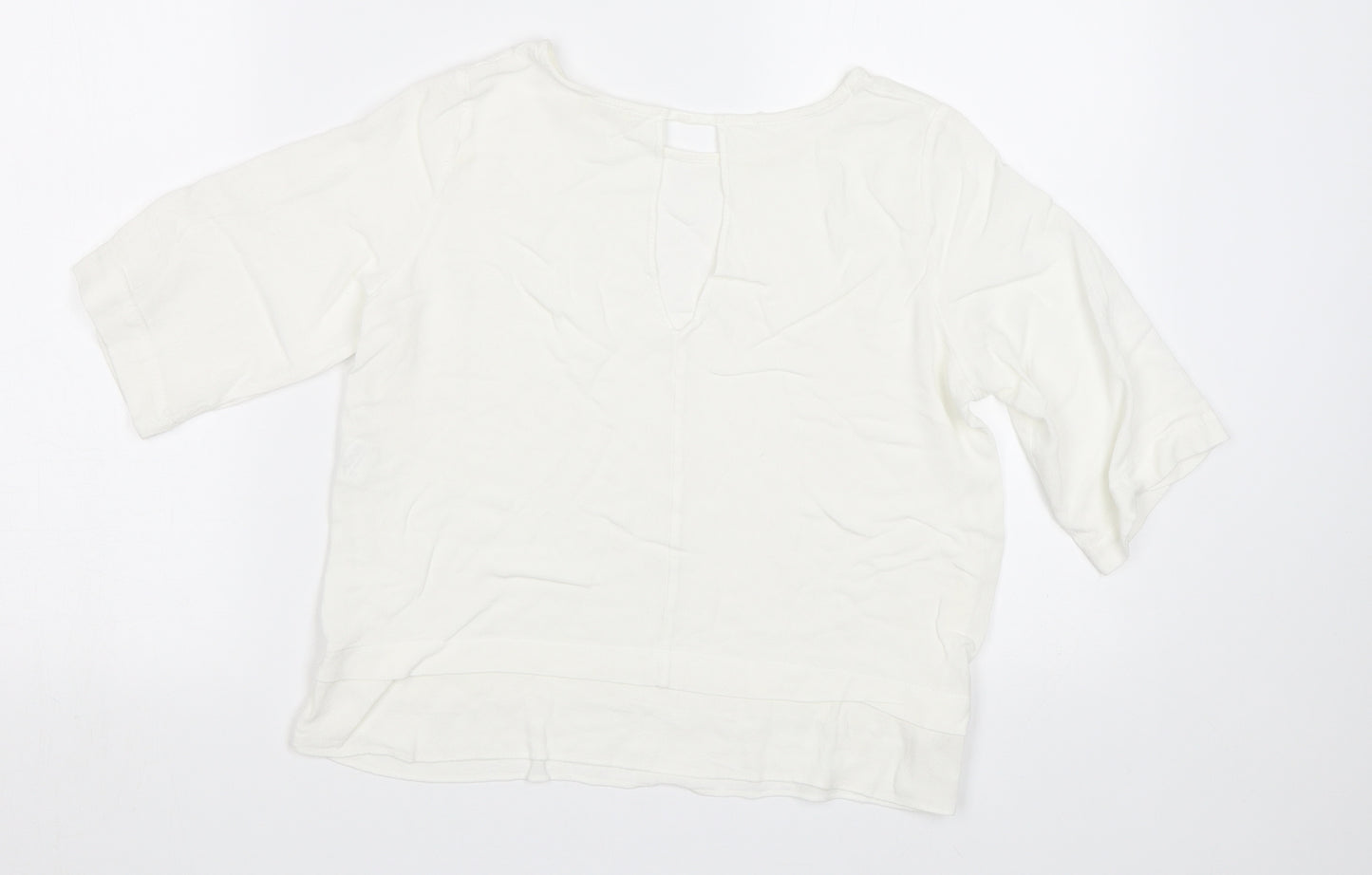 River Island Womens White   Basic Blouse Size 12